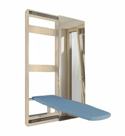 Гладильная доска «Смарт» купе с зеркалом (Лоредо)