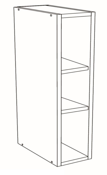Шкаф верхний открытый Белый В920 Ш200