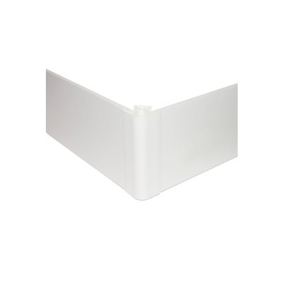 Уголок 90 градусов для цоколя 150 мм Белый