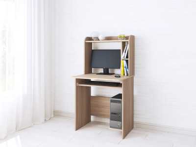 Компьютерный стол «Грета-1» (Ясень шимо/Дуб сонома)