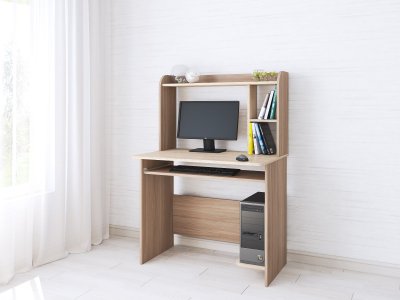 Компьютерный стол «Грета-2» (Ясень шимо/Дуб сонома)