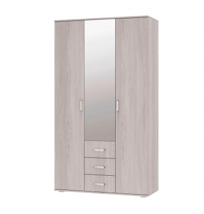 Шкаф 3-х створчатый «Белла» (Ясень белый)