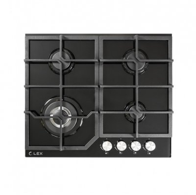 Газовая варочная поверхность GVG 640-1 BL Черный