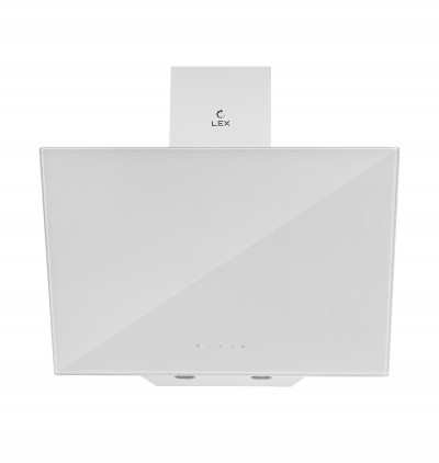 Наклонная вытяжка META GS 600 WHITE