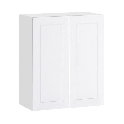 Шкаф верхний с 2-мя дв «Вектор» Белый/Soft White В720 Ш600