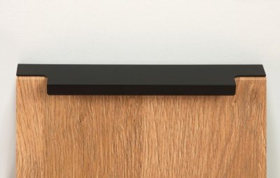 Ручка торцевая RAY RT109BL, Матовый черный