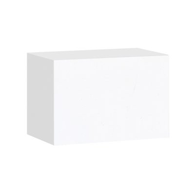 Шкаф верхний горизонтальный «Канди» Белый/Белый глянец Ш600