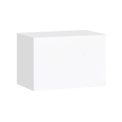 Шкаф верхний горизонтальный «Канди» Белый/Белый глянец Ш700