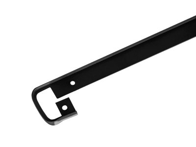 Планка для столешниц соединительная 38 мм 600 мм черная