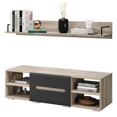 Тумба под ТВ и полка 