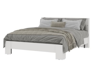 ХЕЛЕН КР 03 Кровать 1.6х2.0 БЕЛЫЙ/БЕЛЫЙ
