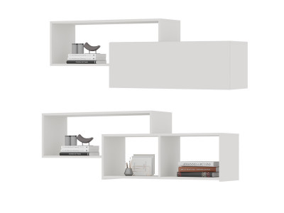 ХЕЛЕН ПЛ 01 Полка БЕЛЫЙ/БЕЛЫЙ