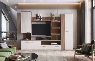 Гостиная СИЕНА ШИМО СВЕТЛ/ШИМО ТЕМН