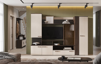 СИЕНА  гостиная БЕЛФОРТ/ВЕНГЕ