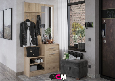 ДЕБОРА прихожая Дуб Сонома/Дуб Сонома