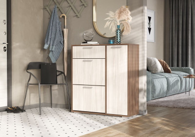 ДЕЛИ обувница №4 Шимо Темн/Шимо Светл