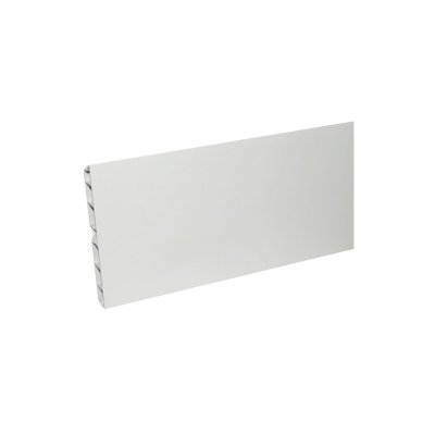 Цоколь пластиковый 100 мм Белый 2,4 м (Тип 1)