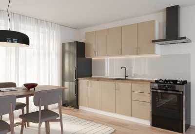 Кухня Стайл 2м Матовый Вижен (ст. Дуб классический)