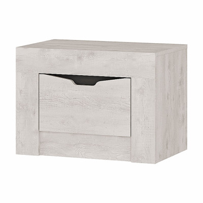 Прикроватная тумба Леонардо ТБ-25 Бетон пайн светлый/графит