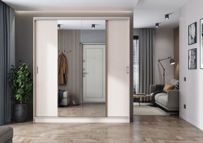 Шкаф-купе Альянс 2,0 дуб белфорд/дуб белфорд