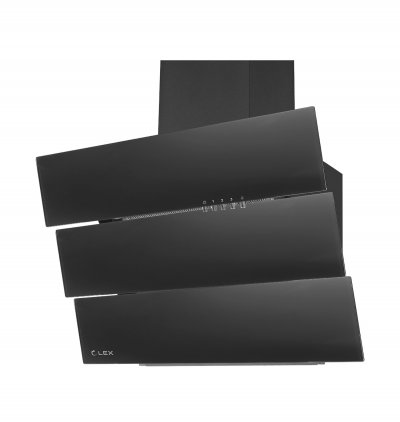 Наклонная вытяжка RIO G 600 BLACK