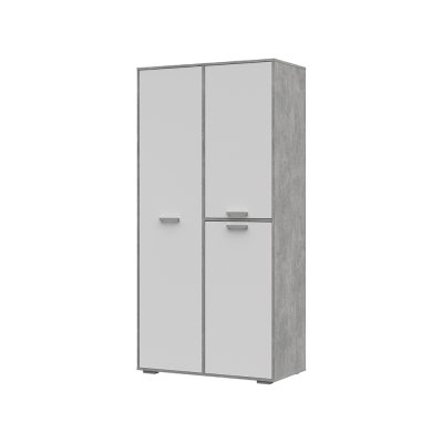 Шкаф Денвер ШК-01 Ателье светлый/белый