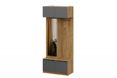 Вешалка с зеркалом 