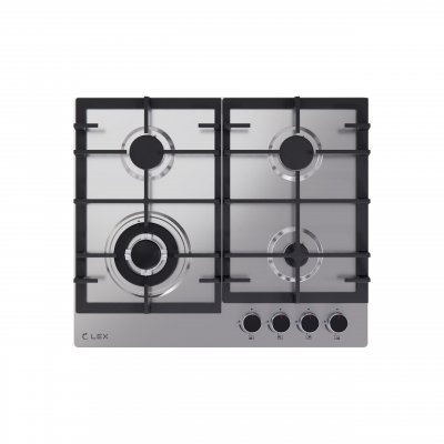 Газовая варочная панель GVS 645 IX Нержавеющая сталь