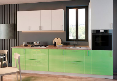 «Канди» (Белый глянец/Эвкалипт глянец)