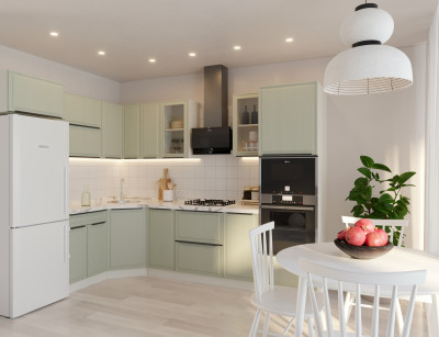 Кухонный гарнитур «Соло» Кантри Милк