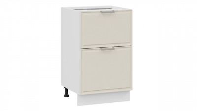 Шкаф нижний с 2 ящ «Соло» Кантри Милк Ш600