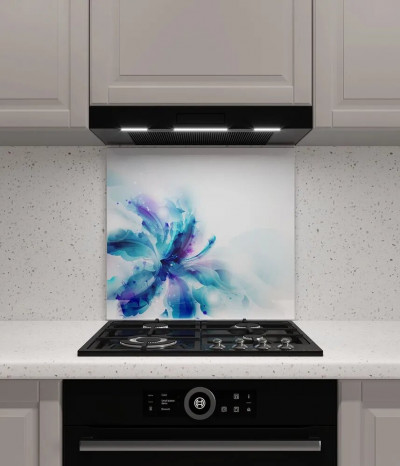 Стеклянный кухонный экран №8, 600*500*4