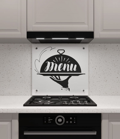 Стеклянный кухонный экран №23, 600*500*4