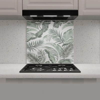 Стеклянный кухонный экран №30, 600*500*4