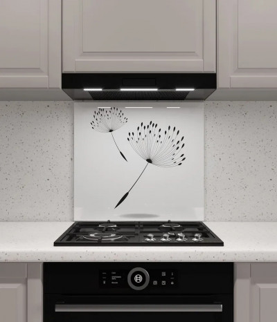 Стеклянный кухонный экран №31, 600*500*4