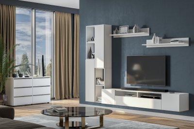 Гостиная-3 Токио Белый