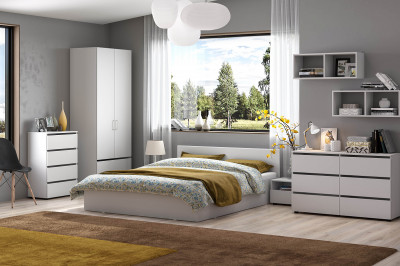 Спальня-2 Токио Белый