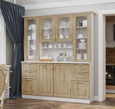 Буфет Прованс 016 дуб канадский