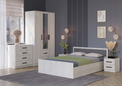 Коллекция мебели Фиеста композиция 5 дуб крафт белый