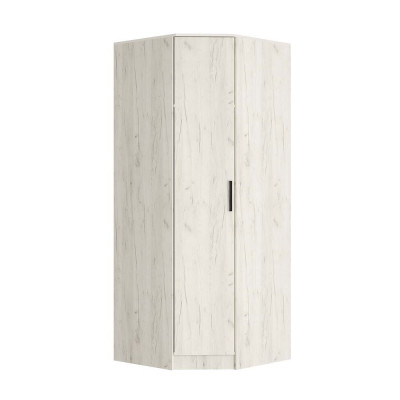 Шкаф угловой Фиеста дуб крафт белый