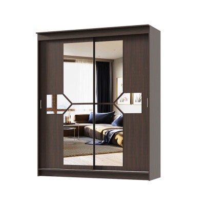 Шкаф-купе АЛЬЯНС Фаворит 2м Венге