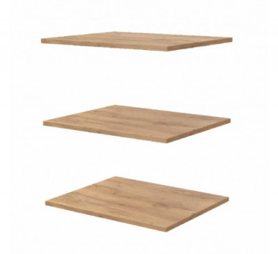 Комплект полок для шкафа 1210 3С ВЕРТИКАЛЬ Крафт золотой