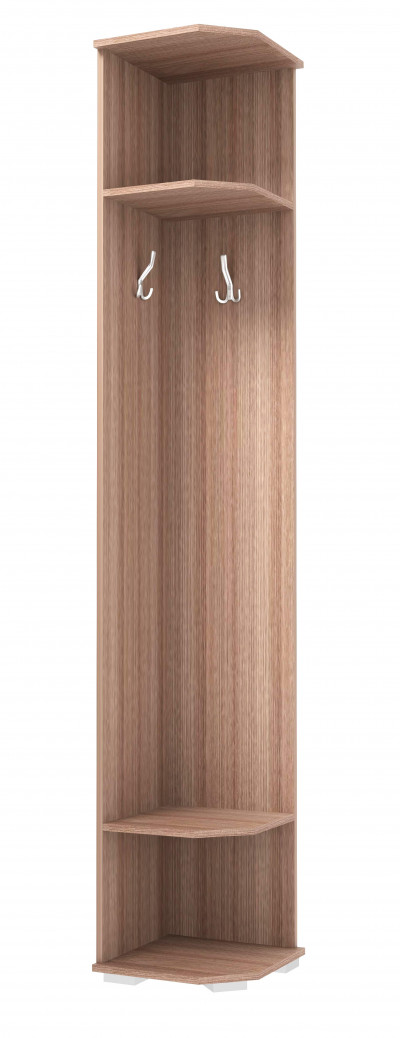 Шкаф торцевой с вешалками ШТВ-370 Шимо темный