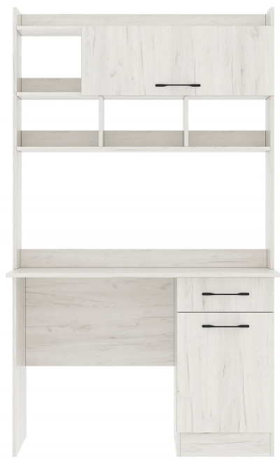 Письменно-компьютерный стол «ПКС-2» Дуб Крафт белый