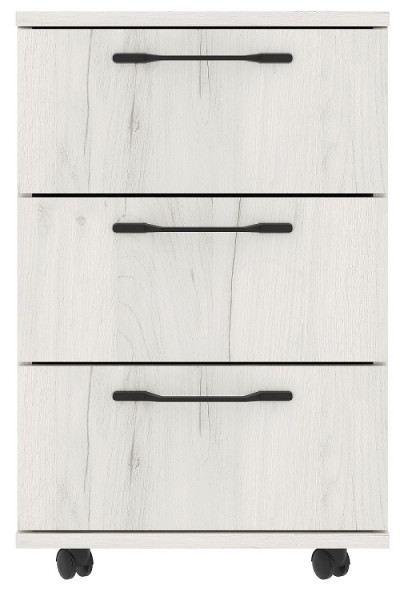 Тумба выкатная ПКС-9 Дуб Крафт белый