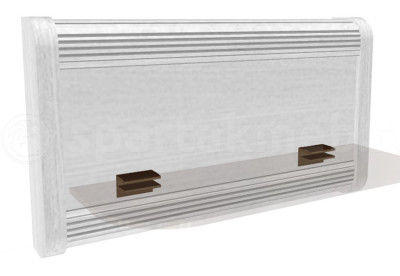 Полка ПЛ-1032-СЯ «Карина» Снежный ясень