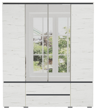 Шкаф 6С2Я с зеркалом 