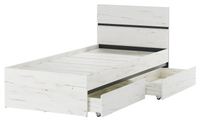 Кровать 900 с ящиками 