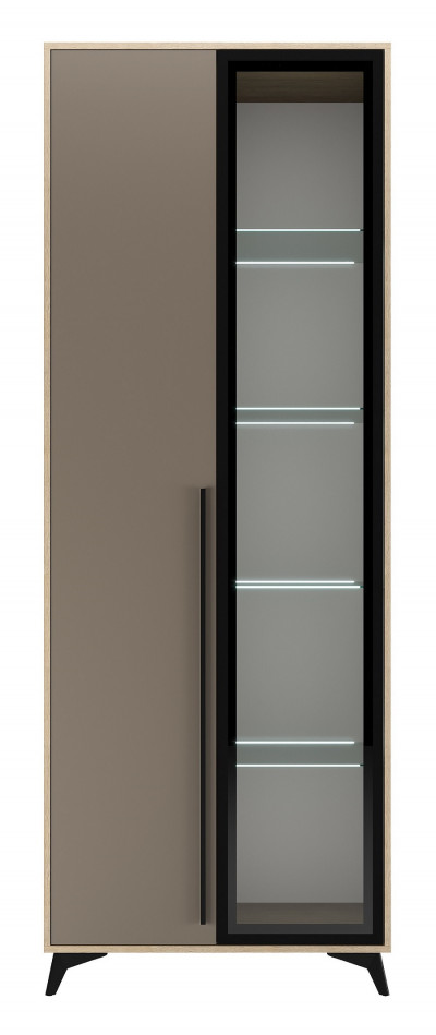 Шкаф-витрина 800 1В1С 