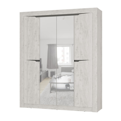 Шкаф 4-х створчатый 